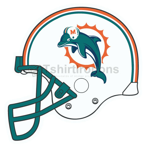 Miami Dolphins T-shirts Iron On Transfers N587